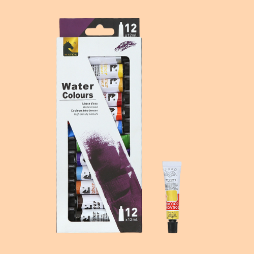 12 Premium Watercolors